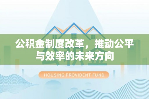汤阴公积金制度改革，推动公平与效率的未来方向