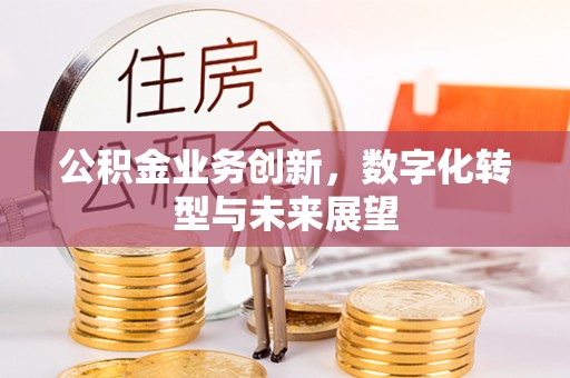 汤阴公积金业务创新，数字化转型与未来展望